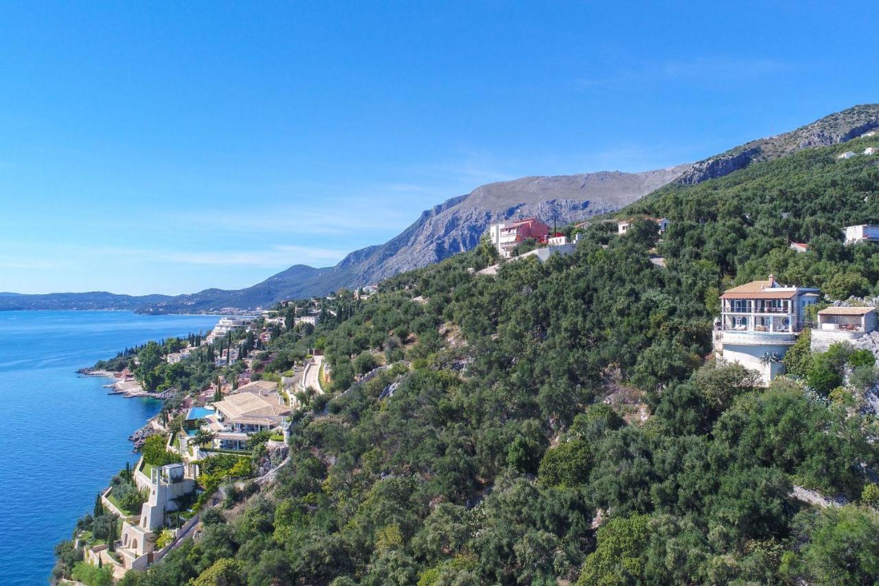 House On The Rocks Villa Katavolos Bagian luar foto