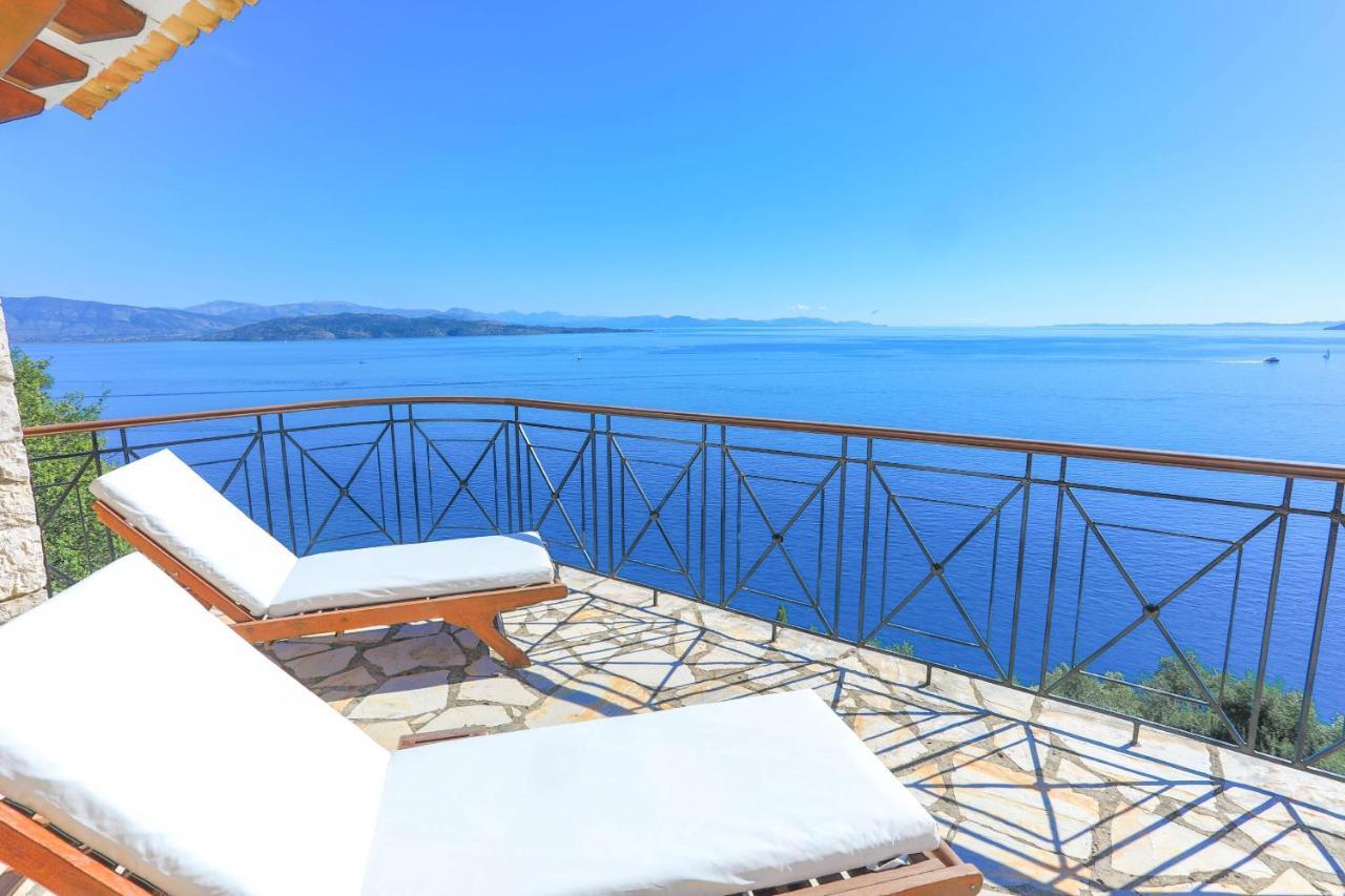 House On The Rocks Villa Katavolos Bagian luar foto